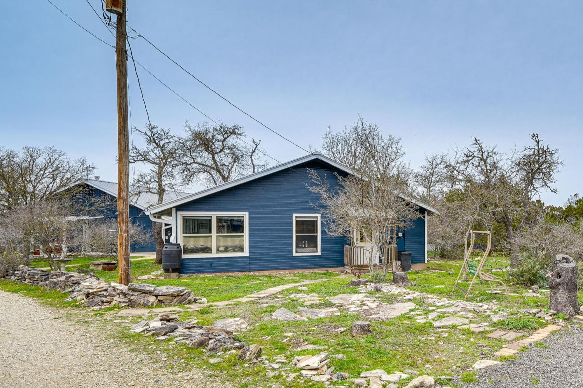 Cozy Kerrville Guest Cottage Near Guadalupe River! Εξωτερικό φωτογραφία